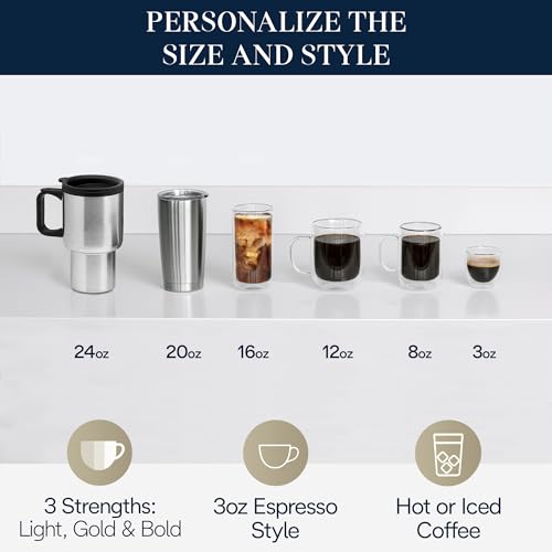 De'Longhi TrueBrew Coffee Maker with Built-In Grinder