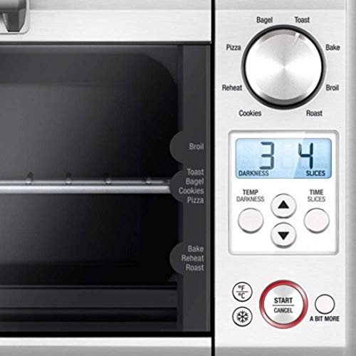 Breville Mini Smart Countertop Oven, Brushed Stainless Steel