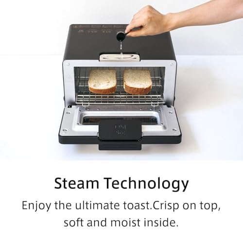 BALMUDA Steam Oven Toaster with Baking Pan Accessory