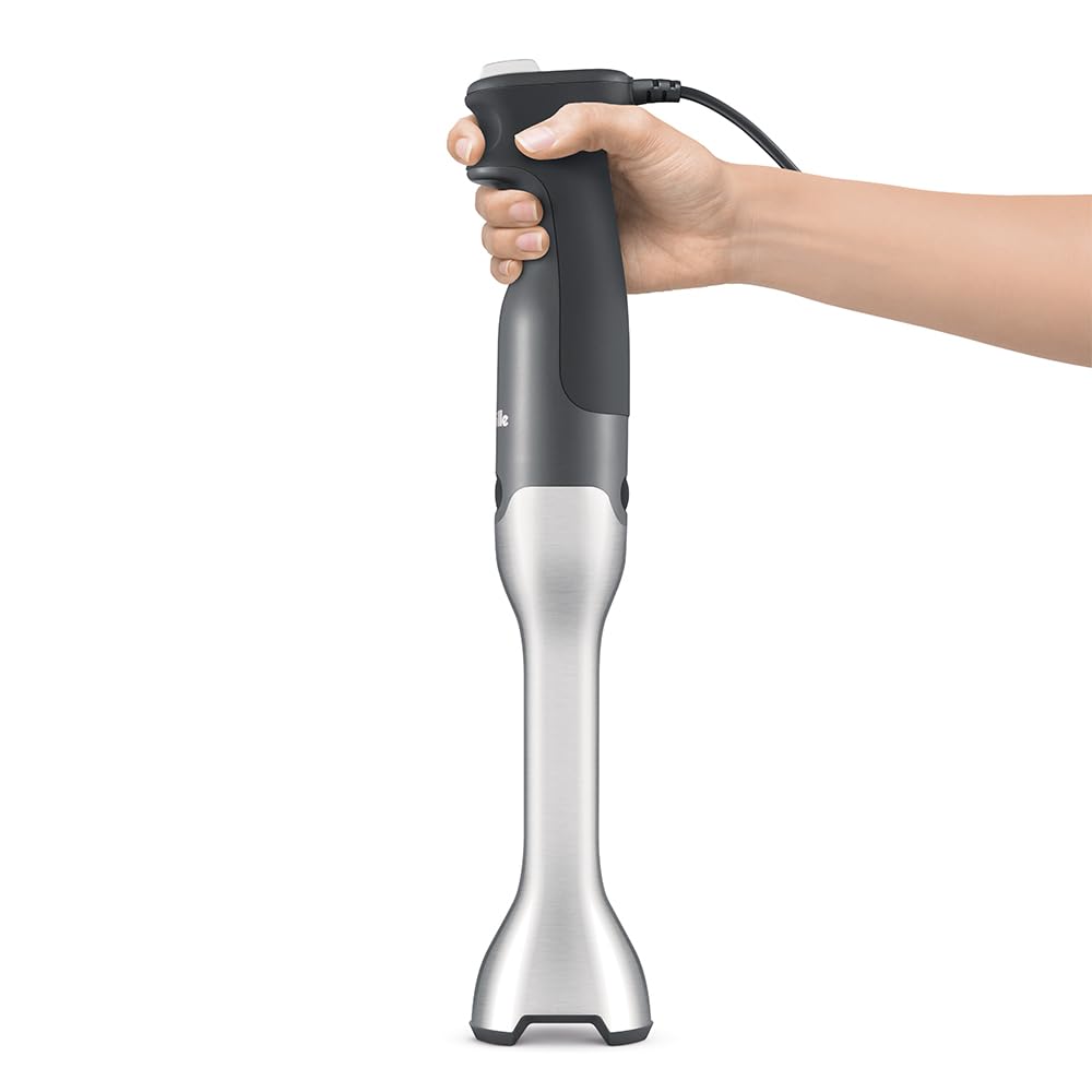 Breville Control Grip Immersion Blender, Stainless Steel