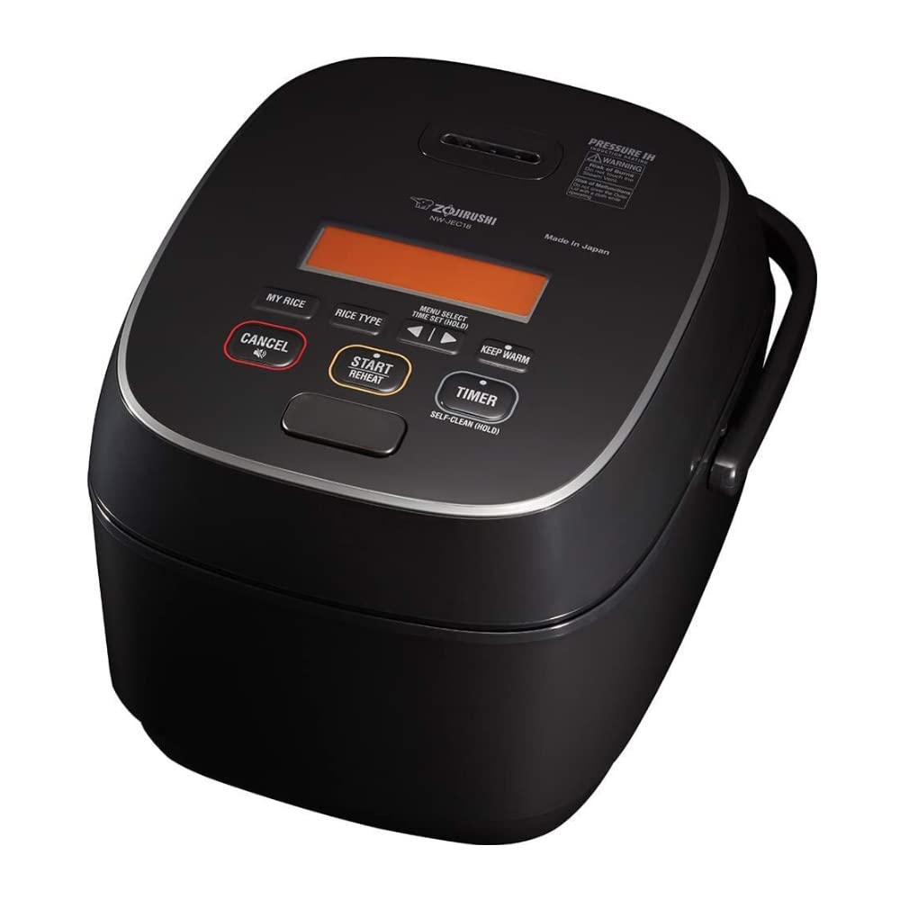 Zojirushi NW-JEC18BA Pressure IH Rice Cooker & Warmer