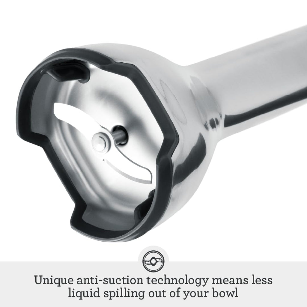 Breville Control Grip Immersion Blender, Stainless Steel