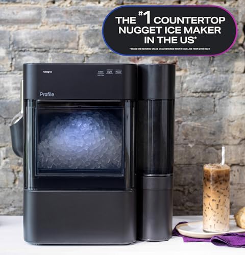 GE Profile Opal Ultra Nugget Ice Maker with 1-Gallon Side Tank