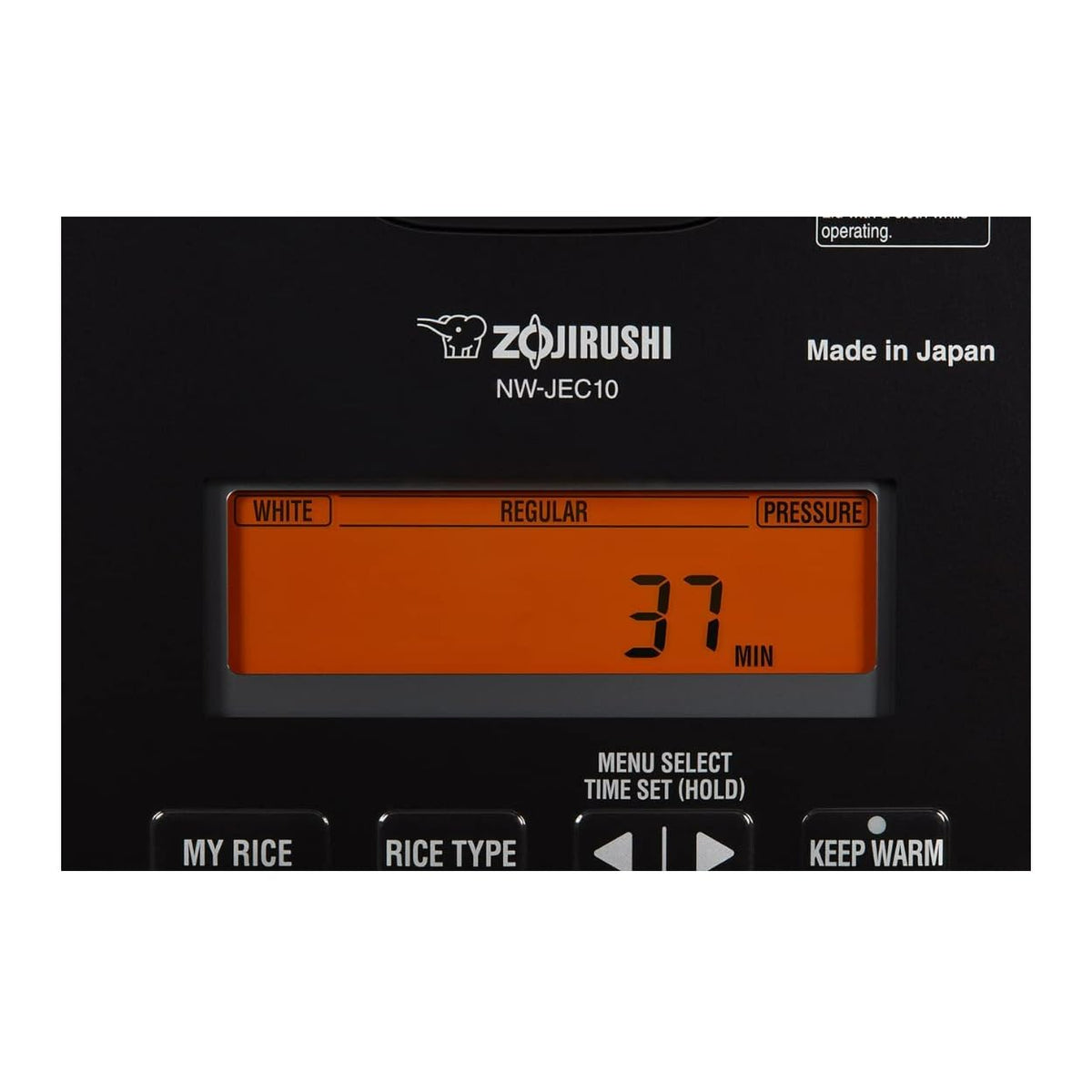 Zojirushi NW-JEC18BA Pressure IH Rice Cooker & Warmer