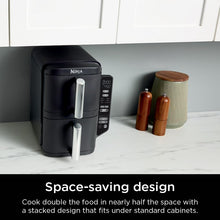 Ninja DoubleStack Dual-Basket Air Fryer with Stacked Design