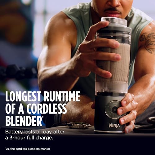 Ninja Blast Max Cordless Personal Blender with Auto-iQ Technology