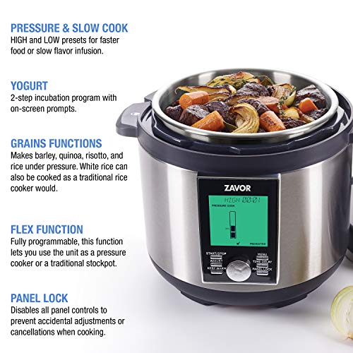 Zavor LUX LCD 8-Quart Programmable Electric Multi-Cooker