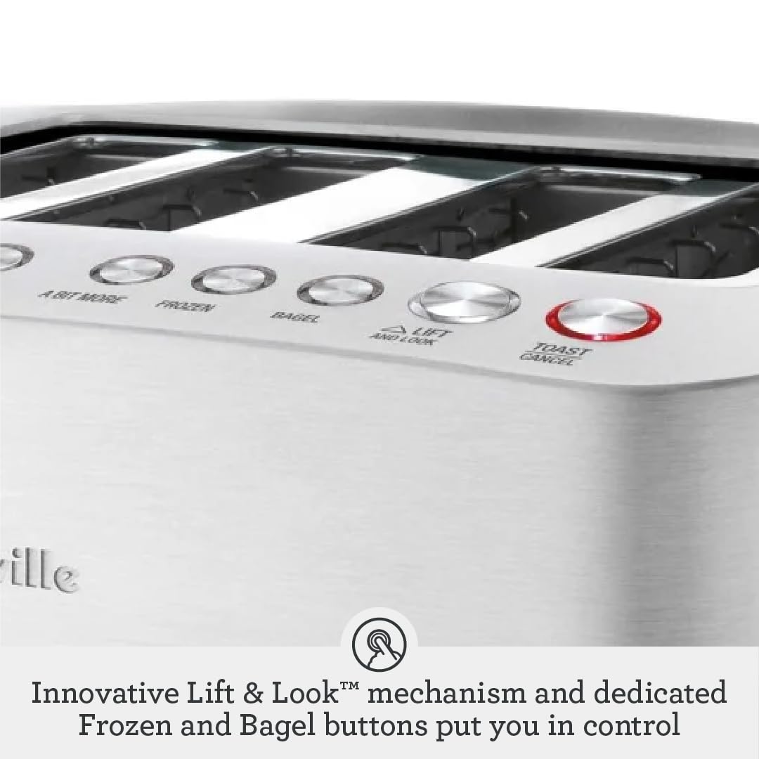Breville Die-Cast 2-Slice Smart Toaster with Lift & Look