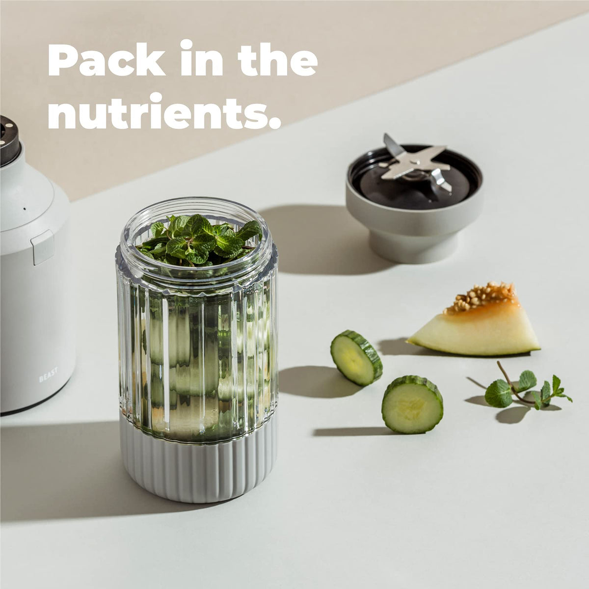 Beast Blender + Hydration System with 1000W Motor