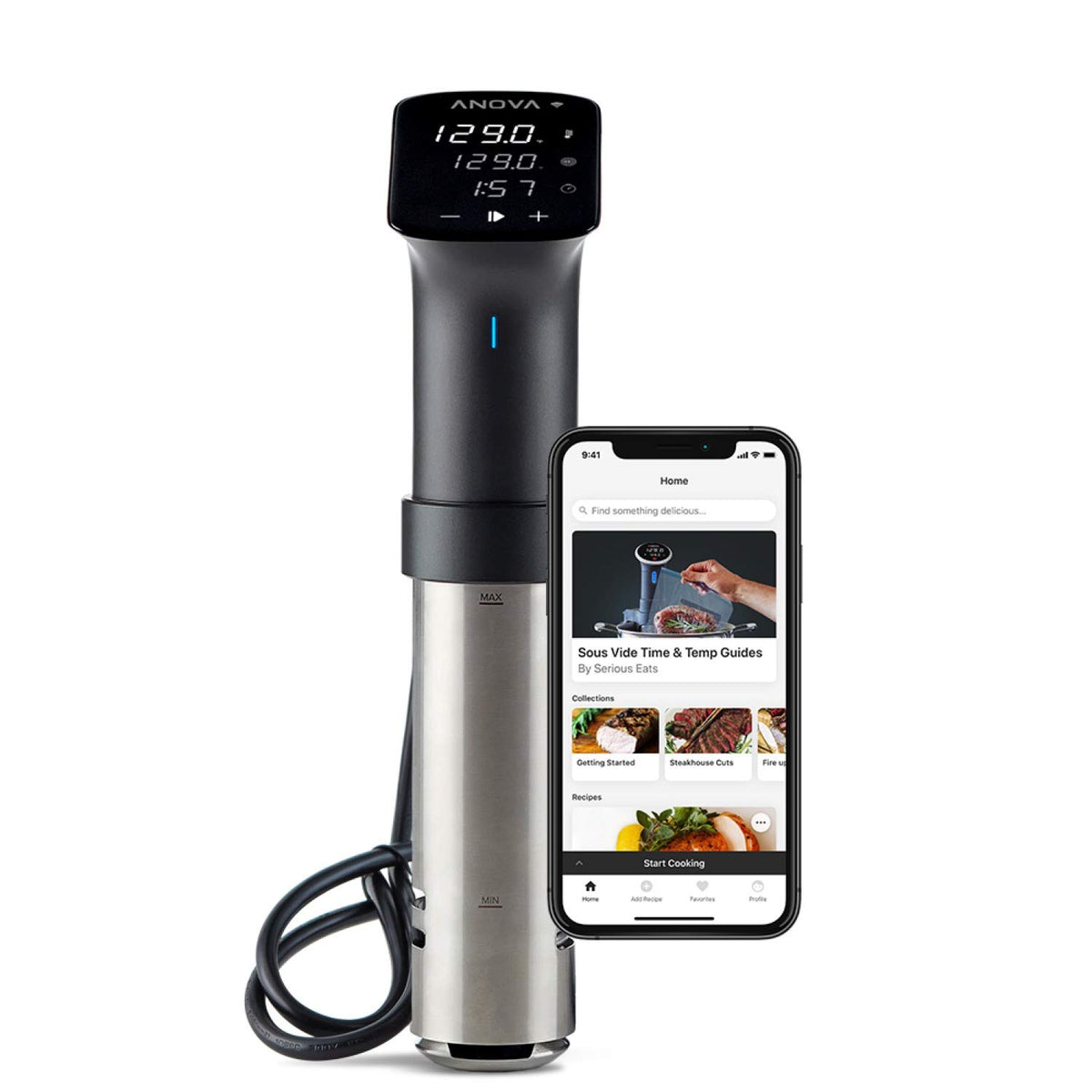 Anova Precision Cooker Pro 1200W Sous Vide Immersion Cooker