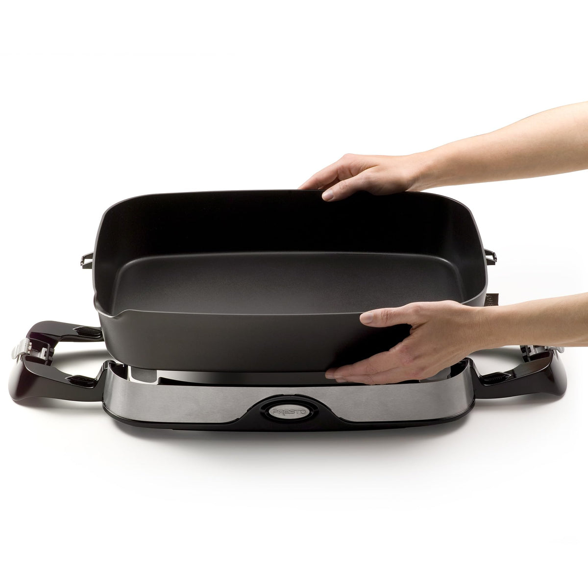 Presto 16-Inch Foldaway Electric Skillet, Black