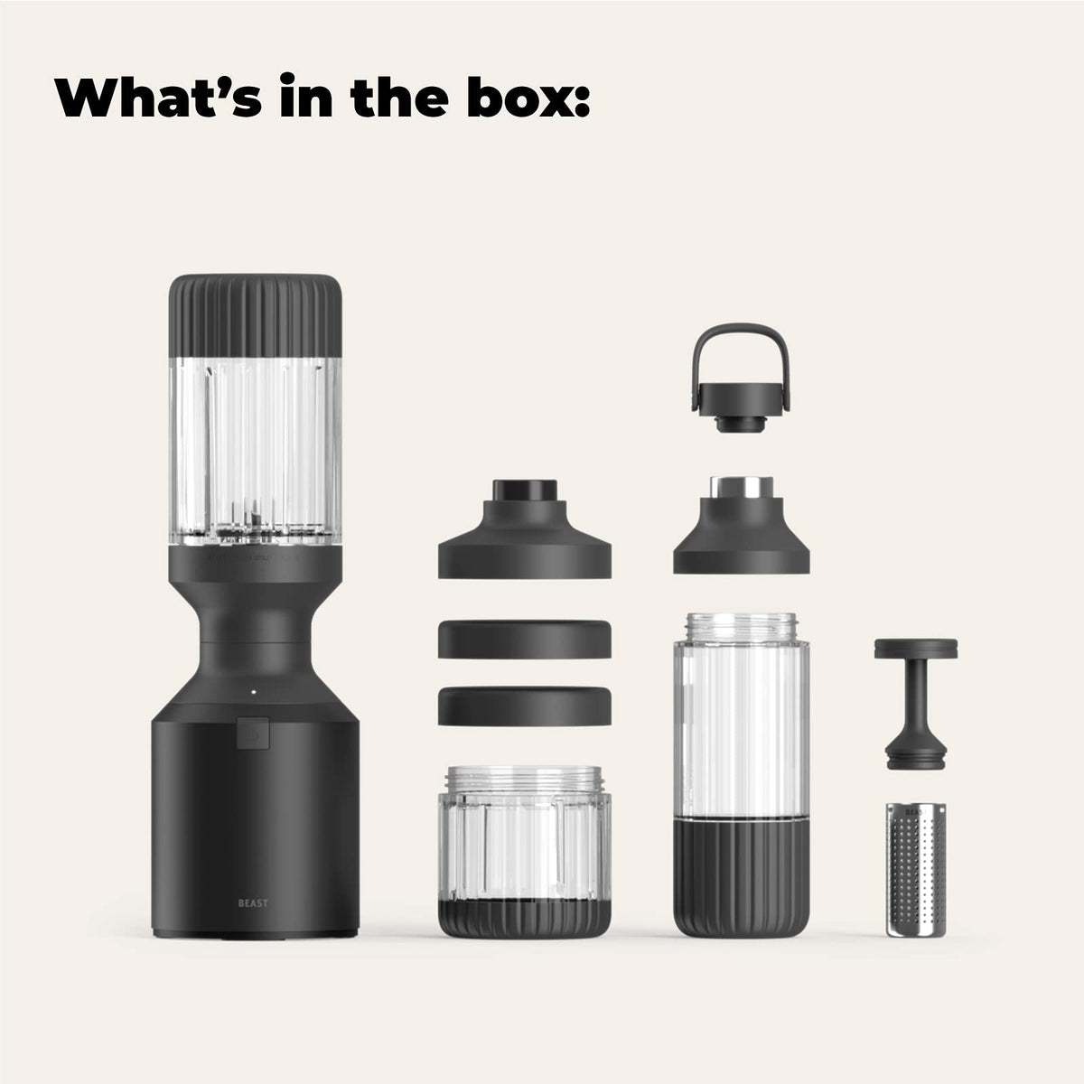 Beast Blender + Hydration System with 1000W Motor