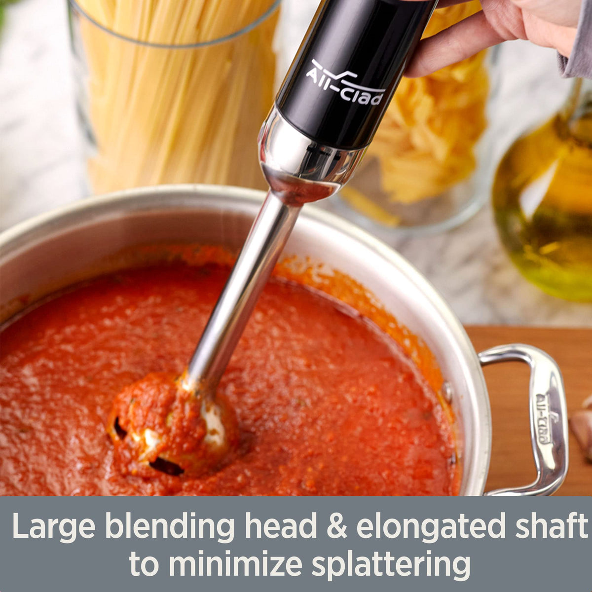All-Clad Cordless Rechargeable Stainless Steel Immersion Blender