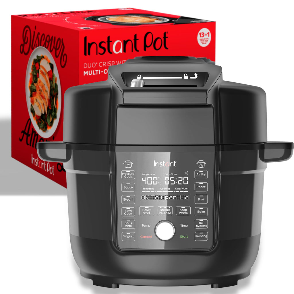 Instant Pot Duo Crisp WiFi 13-in-1 Air Fryer & Pressure Cooker