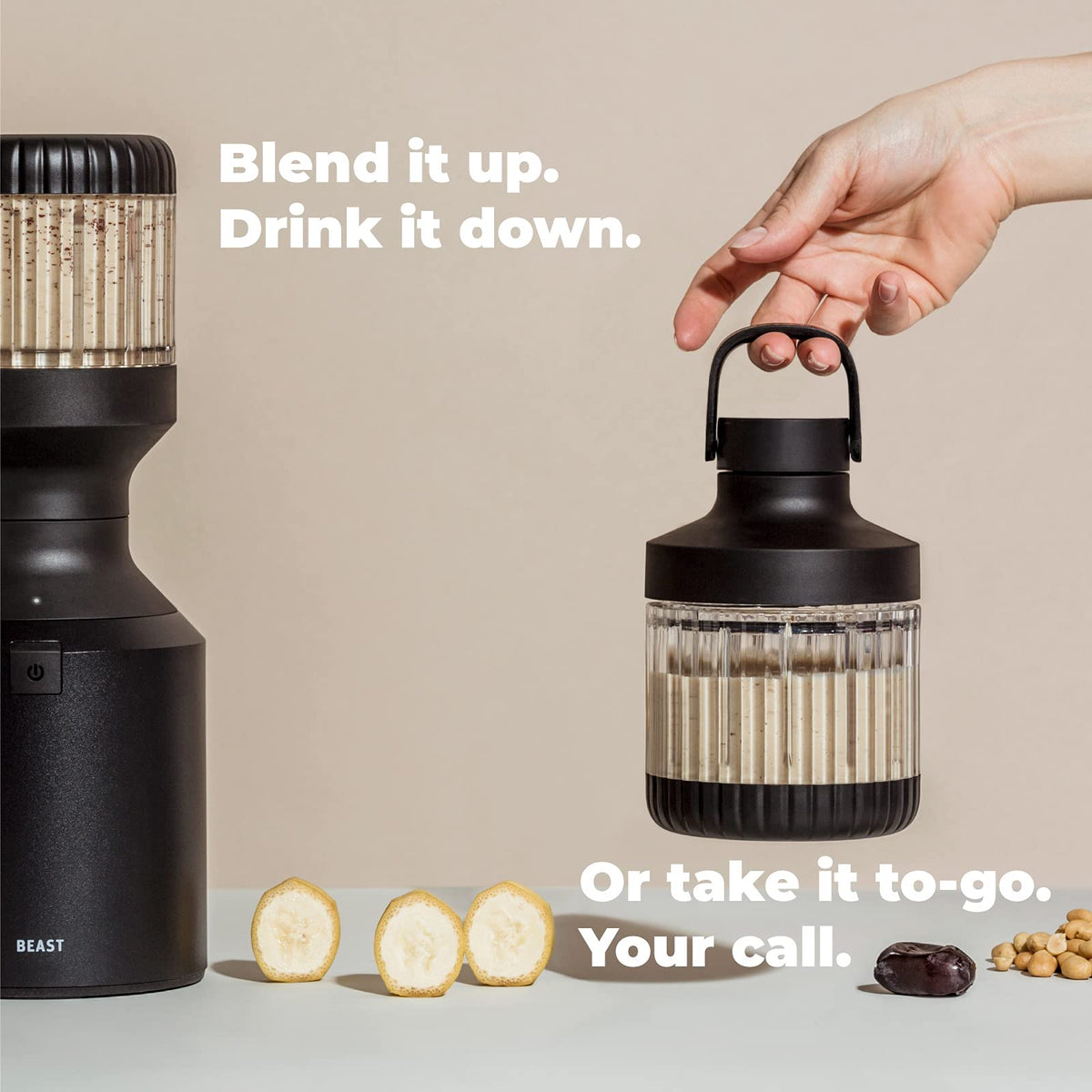 Beast Blender + Hydration System with 1000W Motor