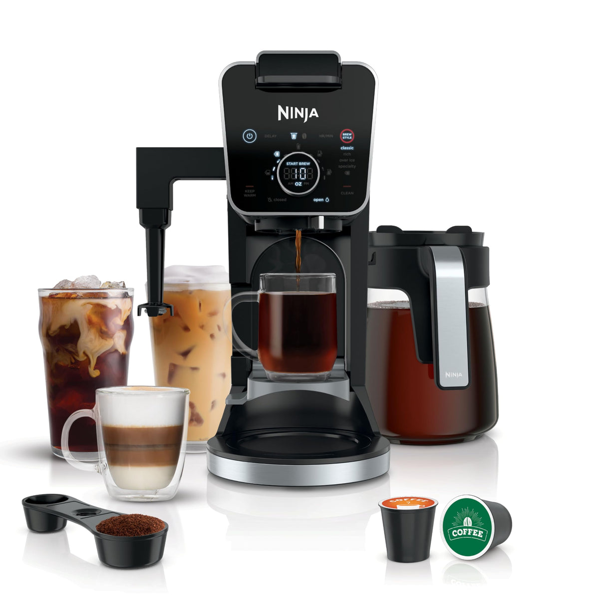 Ninja DualBrew Pro Specialty Coffee Maker with Frother