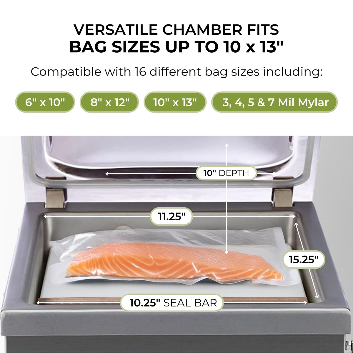VacMaster VP215 Commercial Chamber Vacuum Sealer Machine