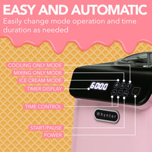 Whynter Upright Ice Cream Maker with Built-In Compressor