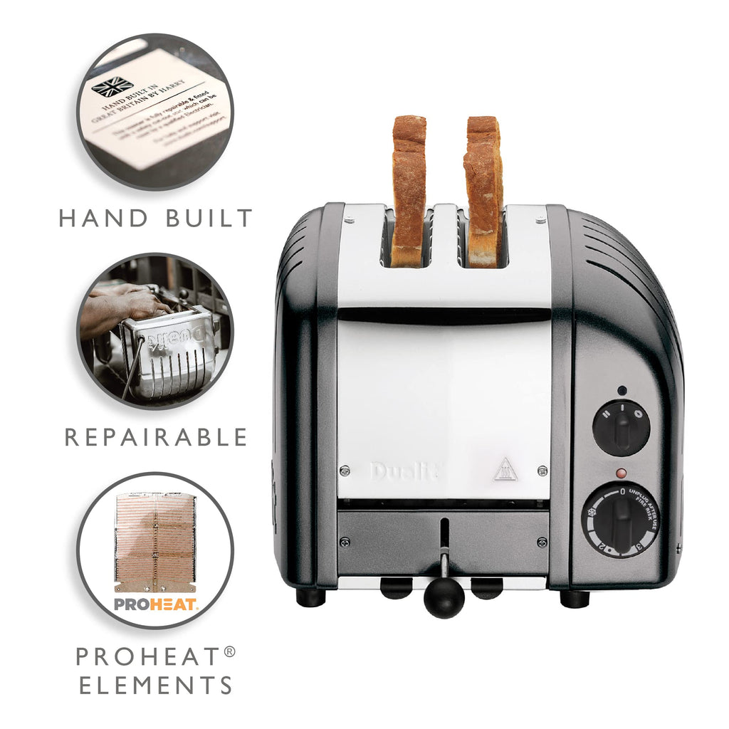 Dualit Classic NewGen 2/4-Slice Stainless Steel Toaster