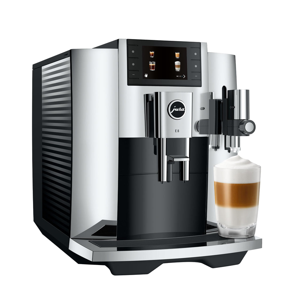 Jura E8 Automatic Espresso Machine with Milk System