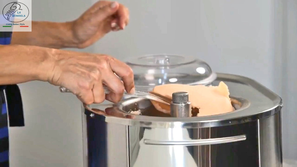 Lello Musso Lussino 1.5-Quart Stainless Steel Ice Cream Maker