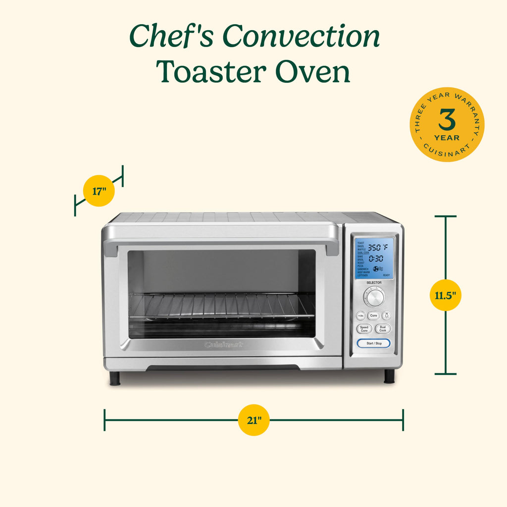 Cuisinart Chef’s Convection Toaster Oven, Stainless Steel