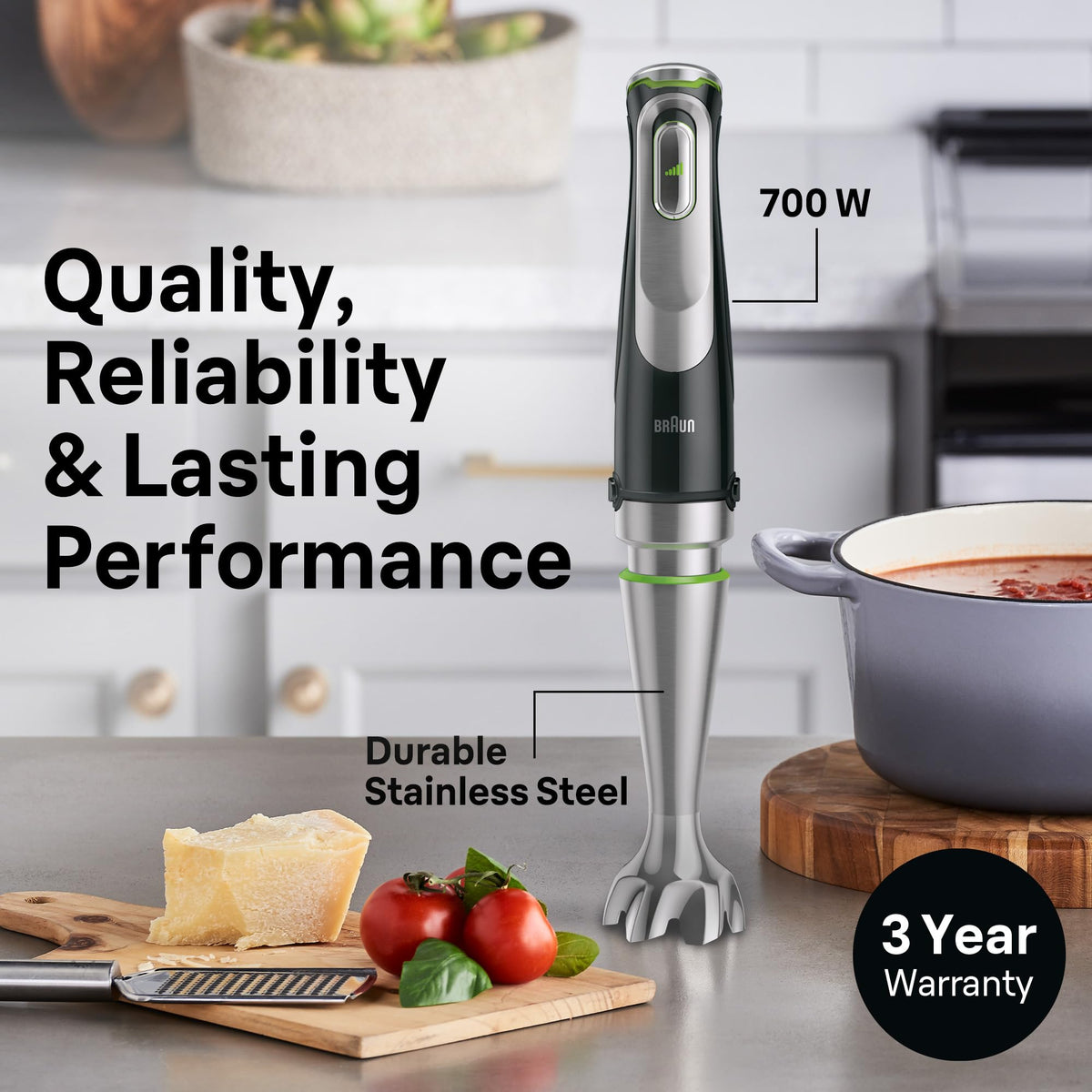 Braun MultiQuick 9 Hand Blender with iMode Technology