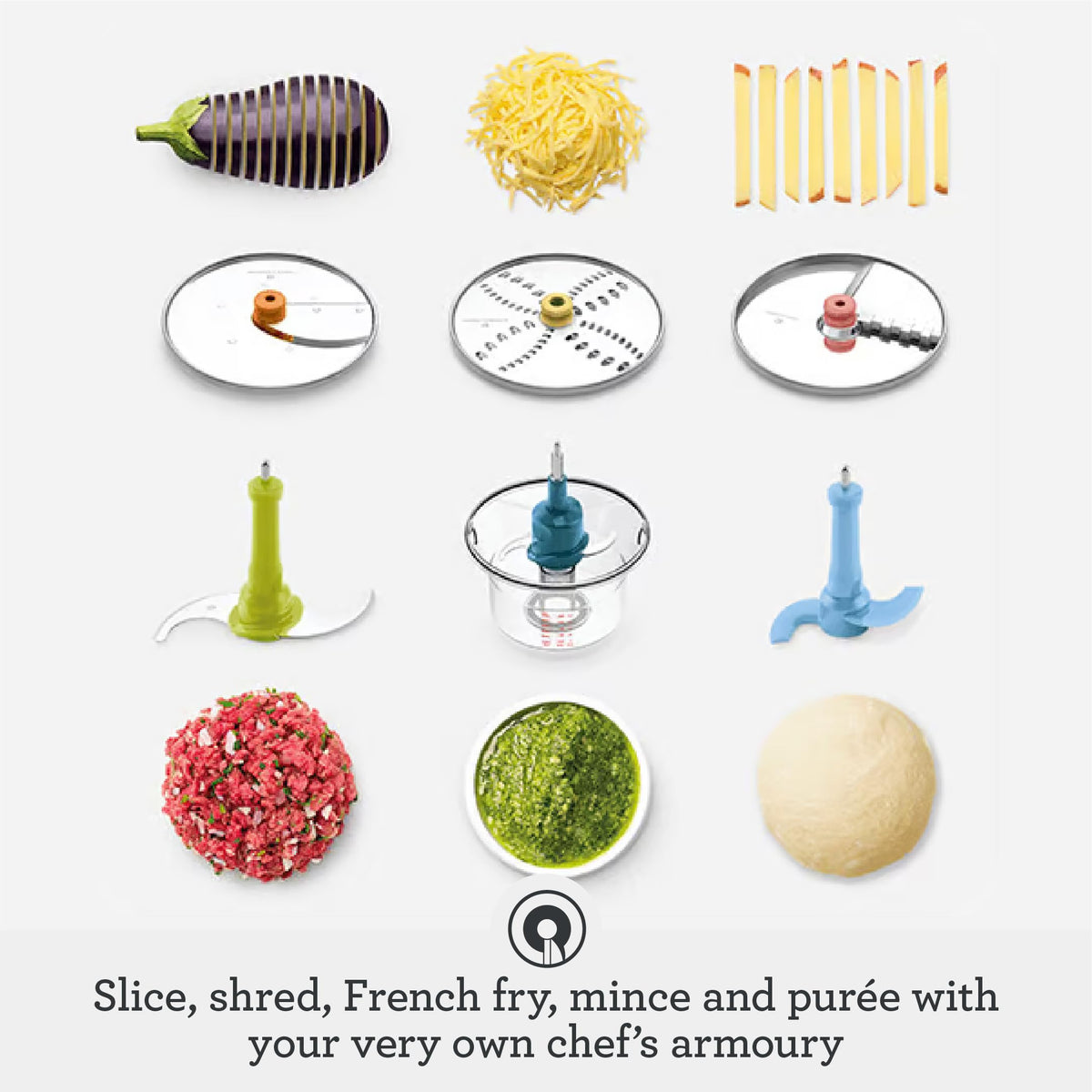 Breville Paradice 16 Food Processor & Dicer, Stainless Steel