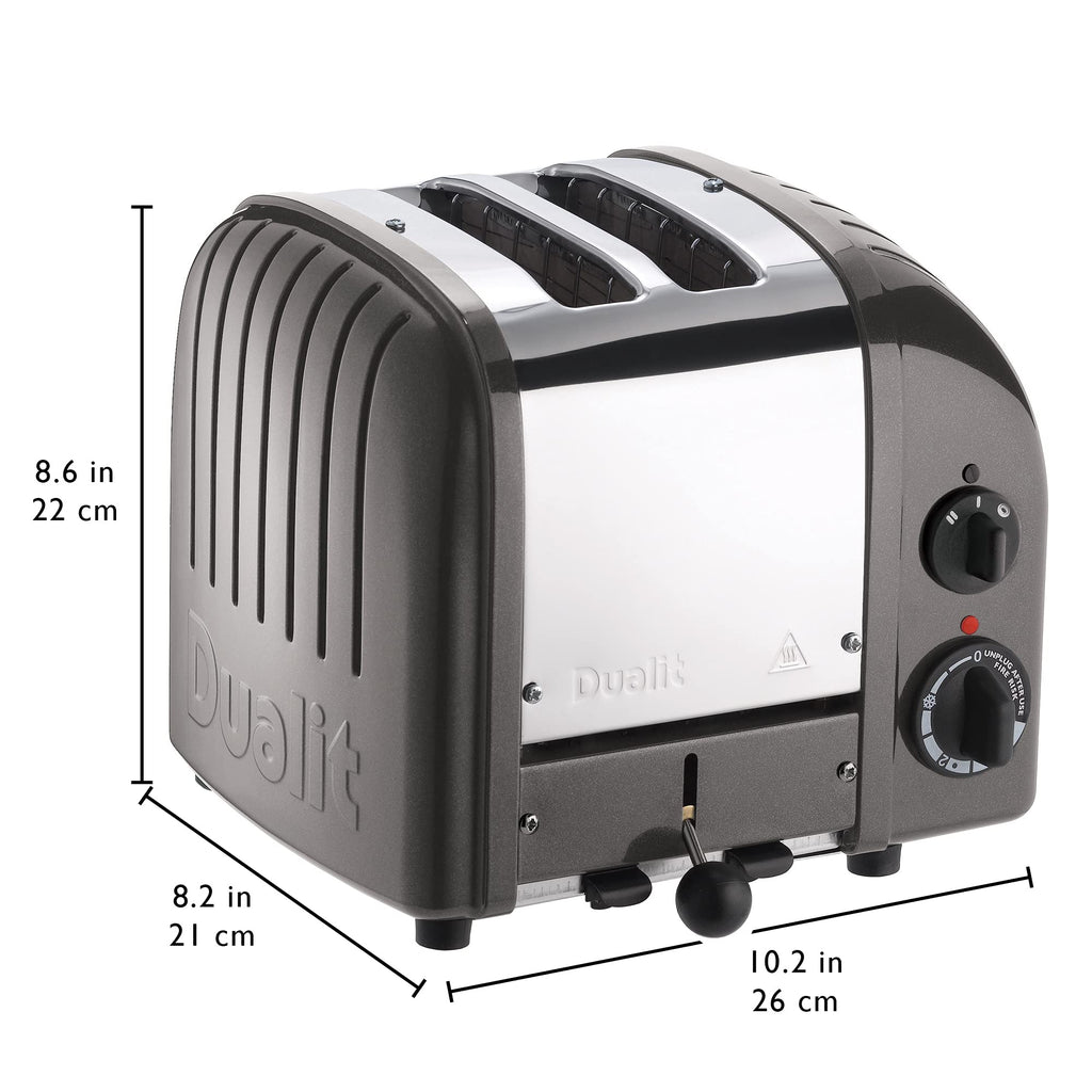 Dualit Classic NewGen 2/4-Slice Stainless Steel Toaster