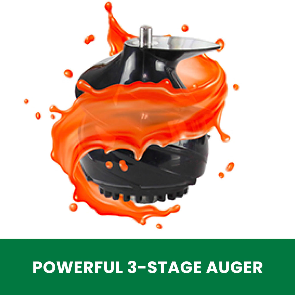 Omega Vertical Slow Masticating Juicer with Quiet Motor