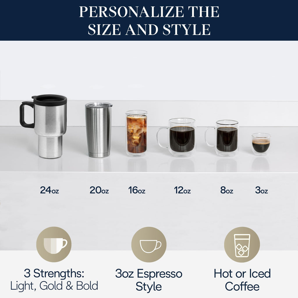 De'Longhi TrueBrew Coffee Maker with Built-In Grinder