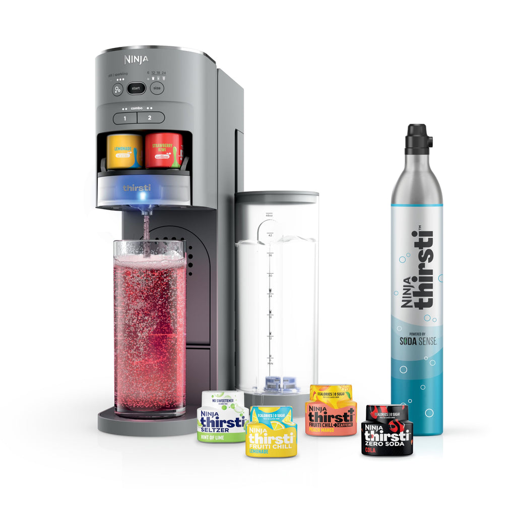 Ninja Thirsti Drink System Soda Maker for Sparkling Drinks