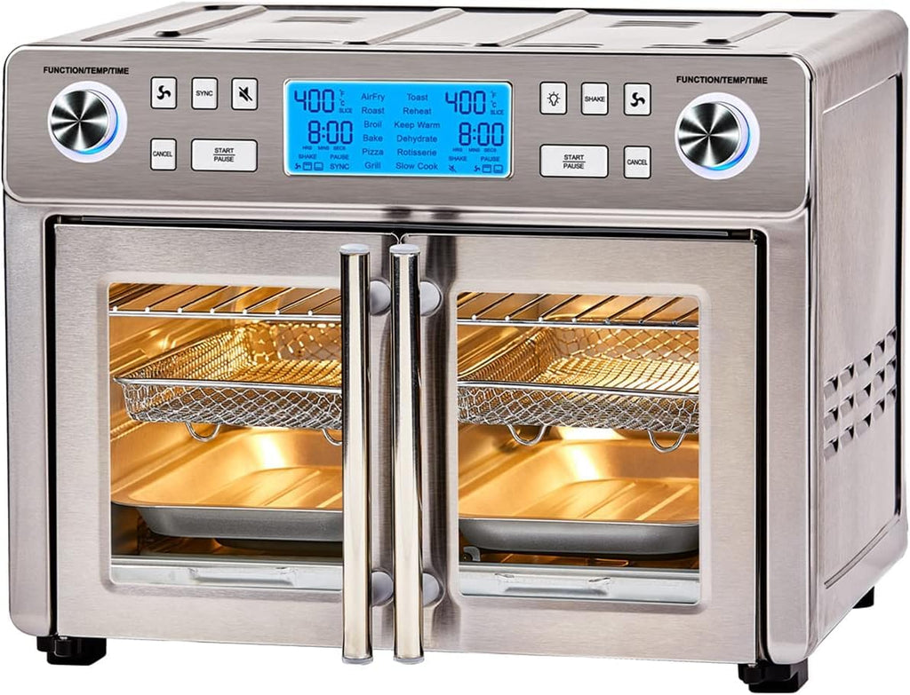 Emeril Lagasse Dual Zone 360 Air Fryer Oven with French Doors