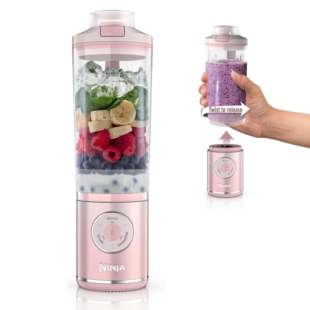 Ninja Blast Max Cordless Personal Blender with Auto-iQ Technology