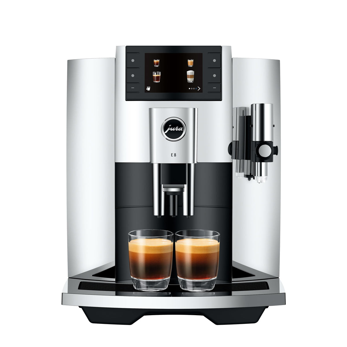 Jura E8 Automatic Espresso Machine with Milk System