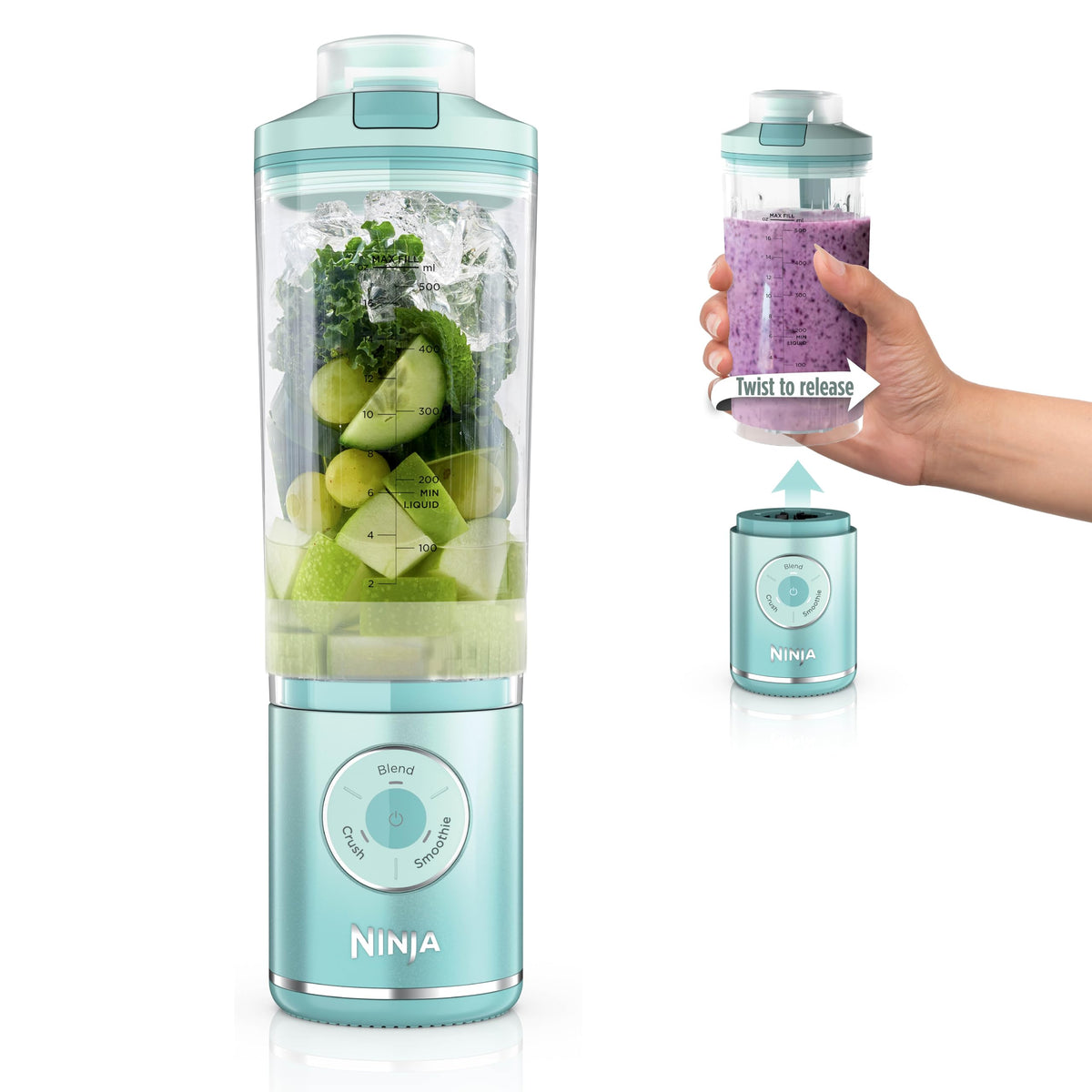 Ninja Blast Max Cordless Personal Blender with Auto-iQ Technology