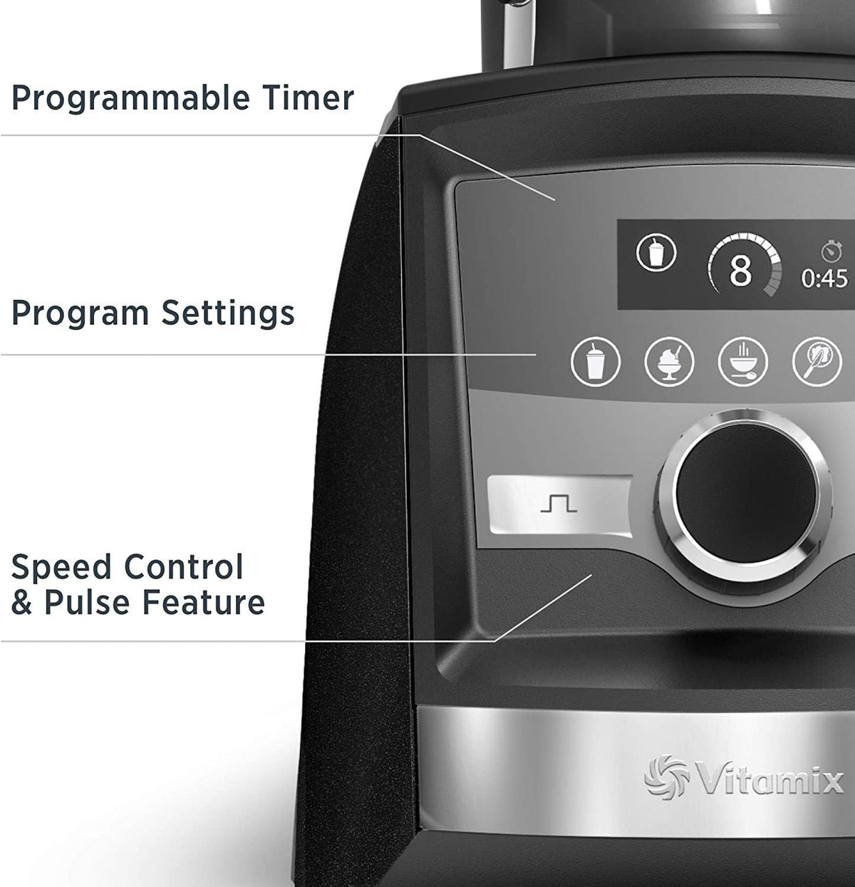 Vitamix A3500 Ascent Series Smart Blender, Brushed Stainless