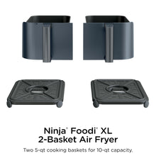 Ninja Dual-Zone Air Fryer with Smart Finish Technology