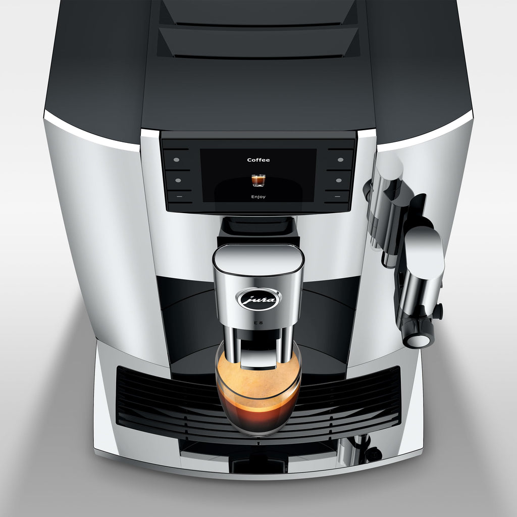 Jura E8 Automatic Espresso Machine with Milk System