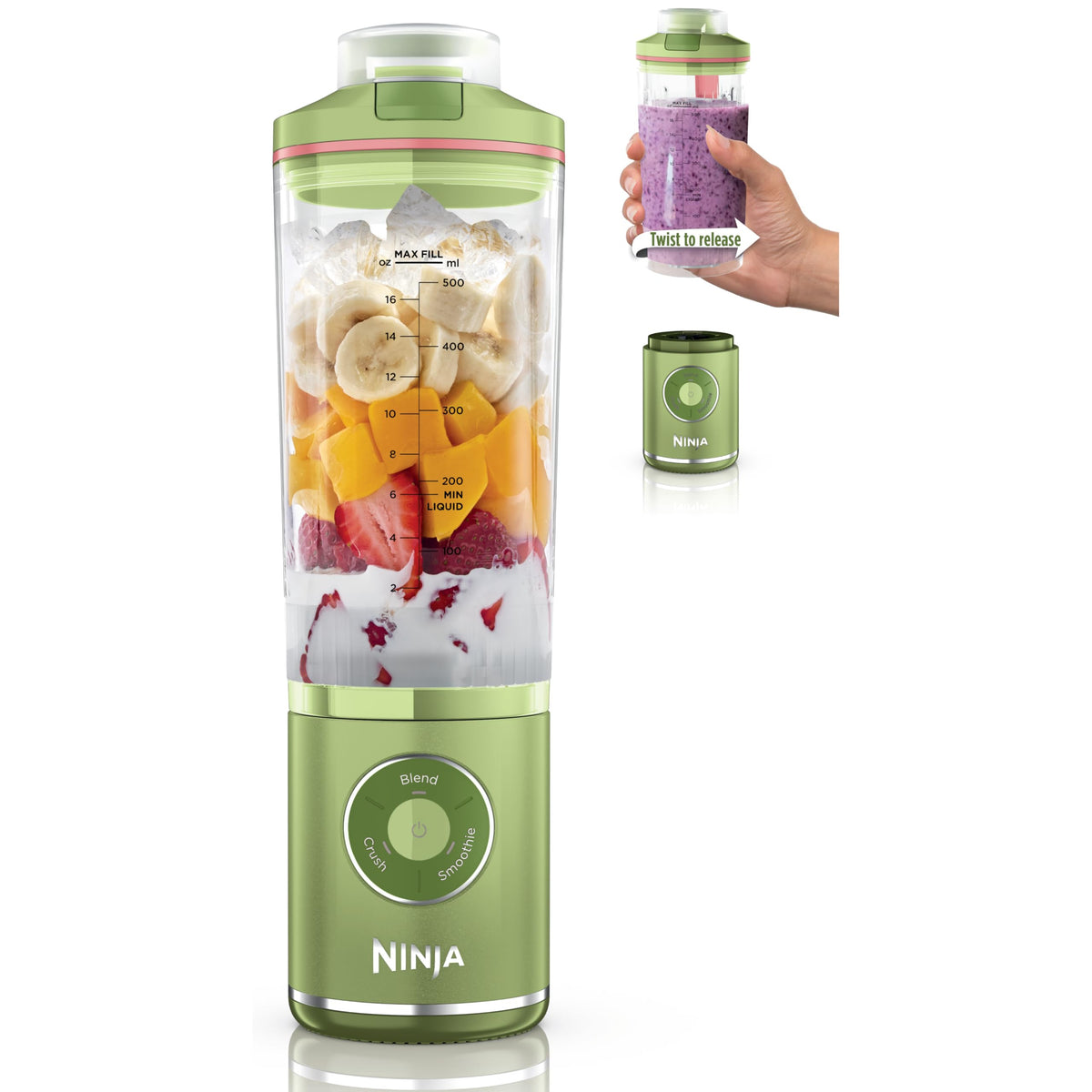 Ninja Blast Max Cordless Personal Blender with Auto-iQ Technology