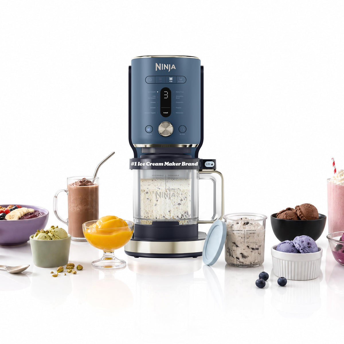 Ninja Ice Cream & Frozen Dessert Maker for Homemade Treats