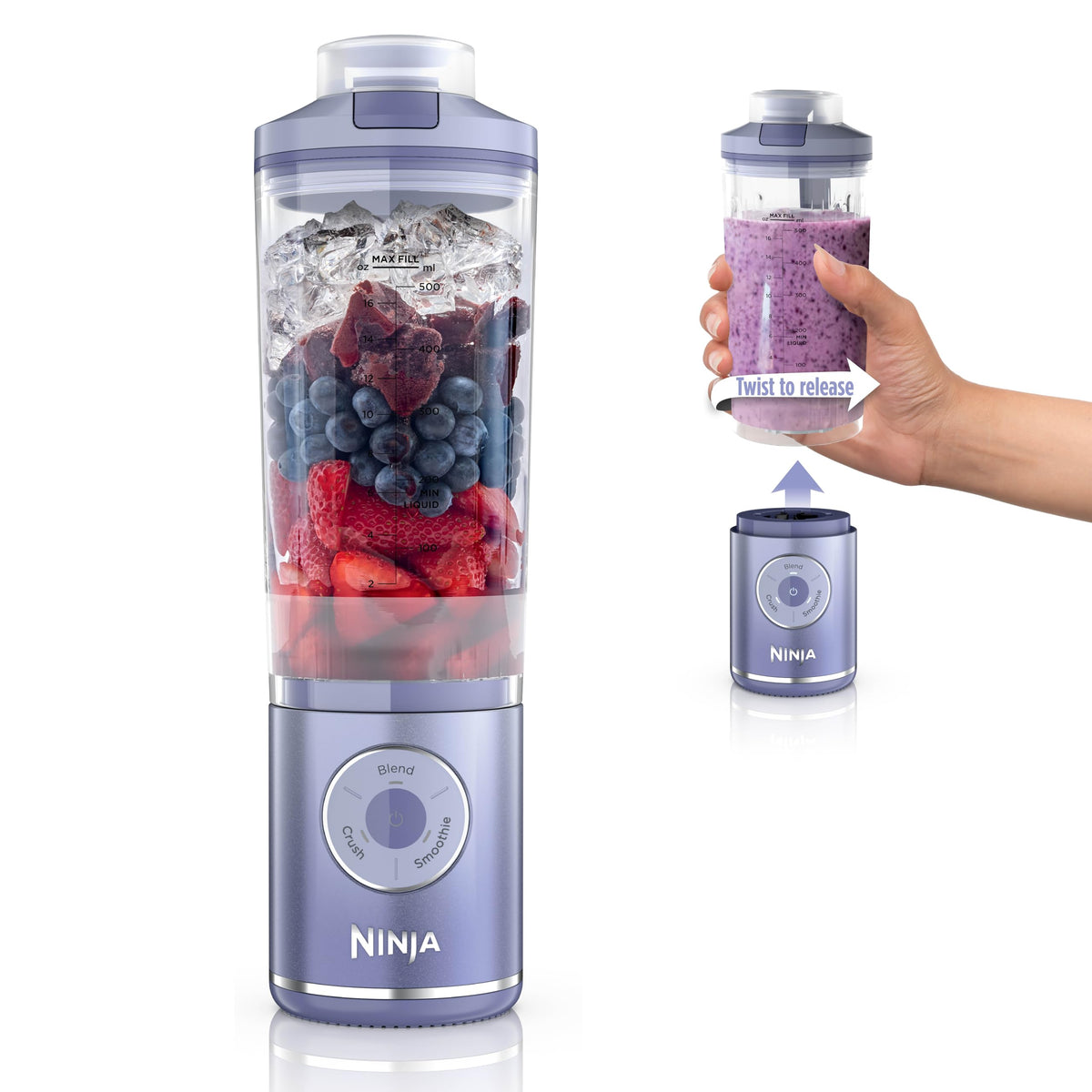 Ninja Blast Max Cordless Personal Blender with Auto-iQ Technology