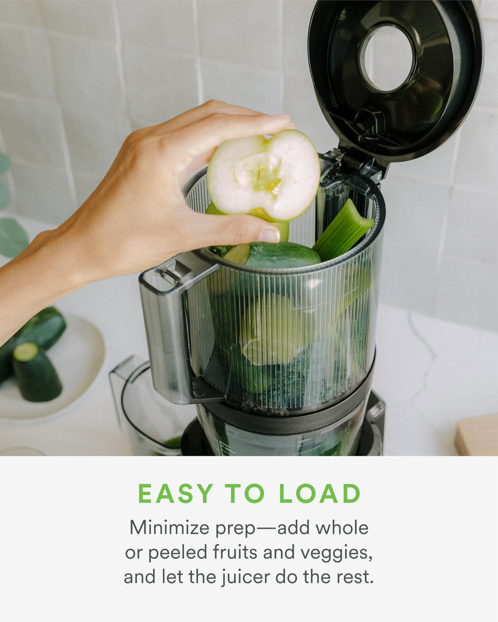Nama J2 Cold Press Juicer with Self-Feeding Hopper