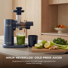Ninja NeverClog Cold Press Juicer with Adjustable Pulp Control