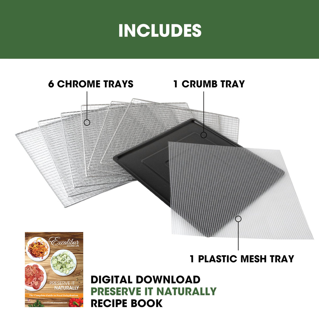 Excalibur Professional Food Dehydrator for Jerky & Snacks