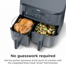 Ninja Dual-Zone Air Fryer with Smart Finish Technology