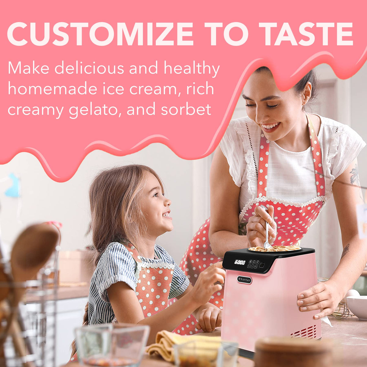 Whynter Upright Ice Cream Maker with Built-In Compressor