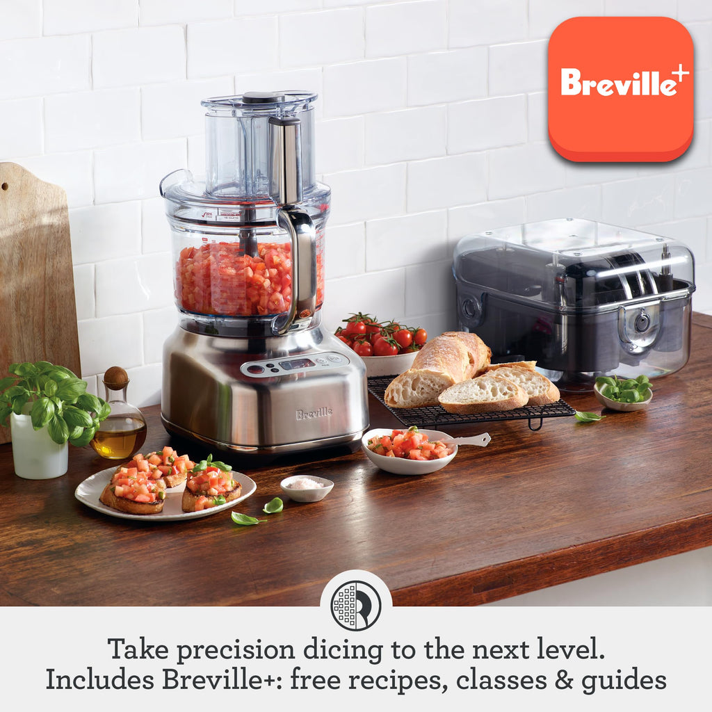 Breville Paradice 16 Food Processor & Dicer, Stainless Steel