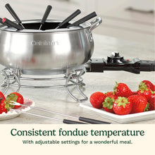 Cuisinart 3-Quart Stainless Steel Electric Fondue Pot