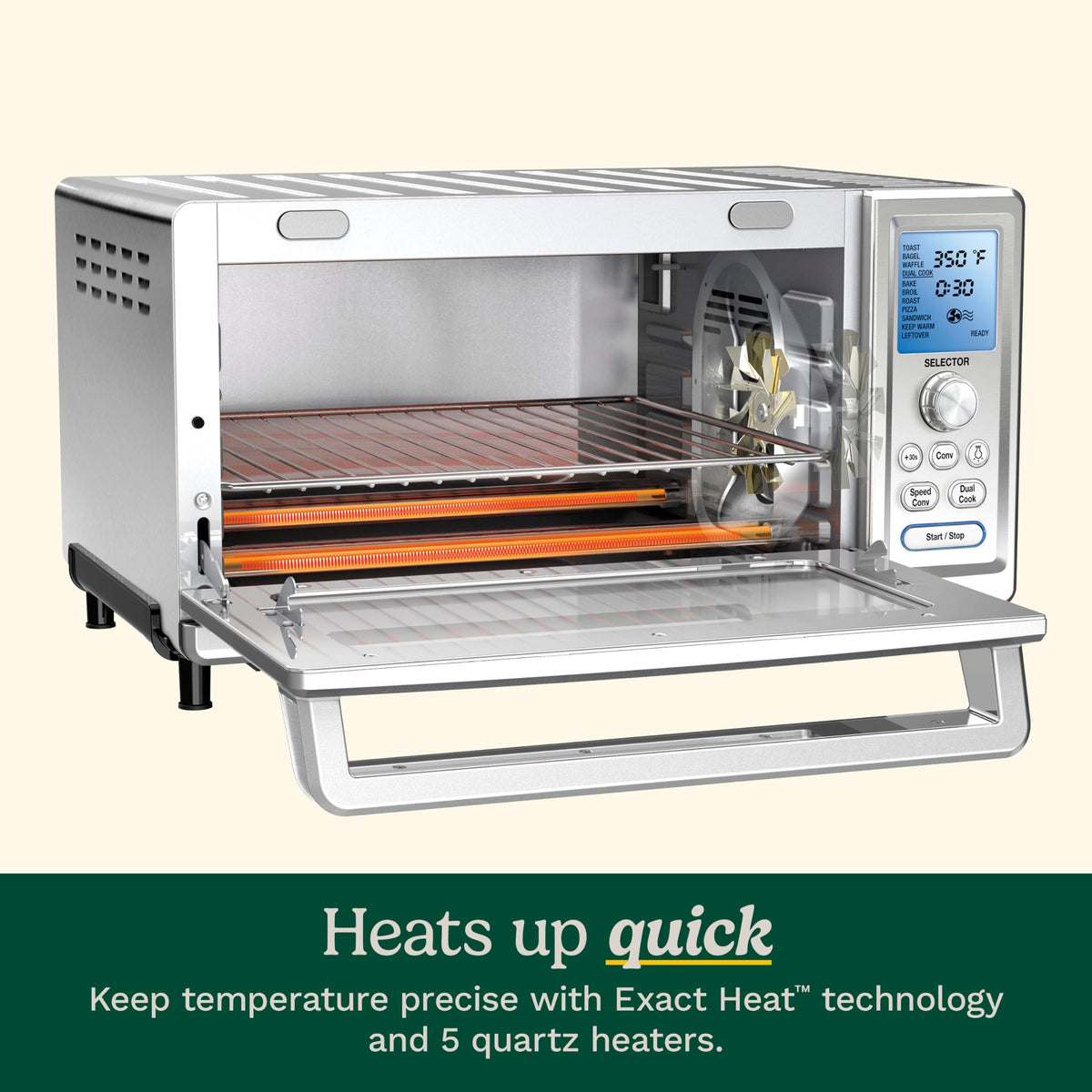 Cuisinart Chef’s Convection Toaster Oven, Stainless Steel